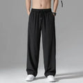 Men's Micro Plain Trouser Black Medium to 2XL