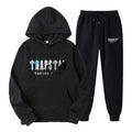 Trapstar Hoodie Pants Set Black Fleece Couple Suit